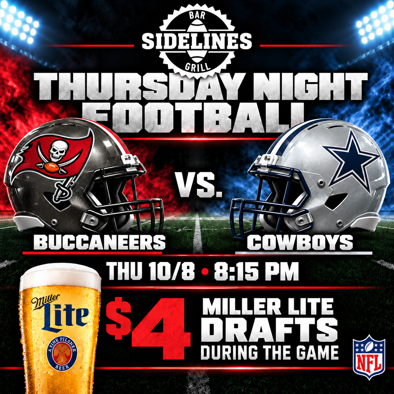 Tampa Bay Buccaneers at Dallas Cowboys