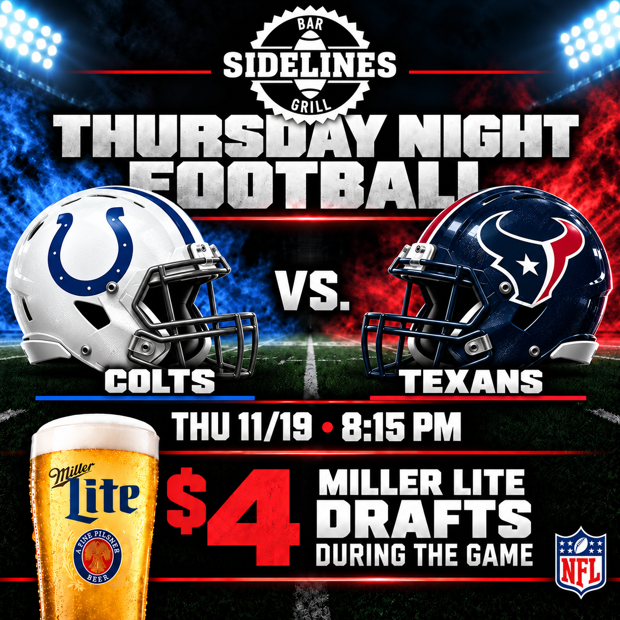 Indianapolis Colts at Houston Texans