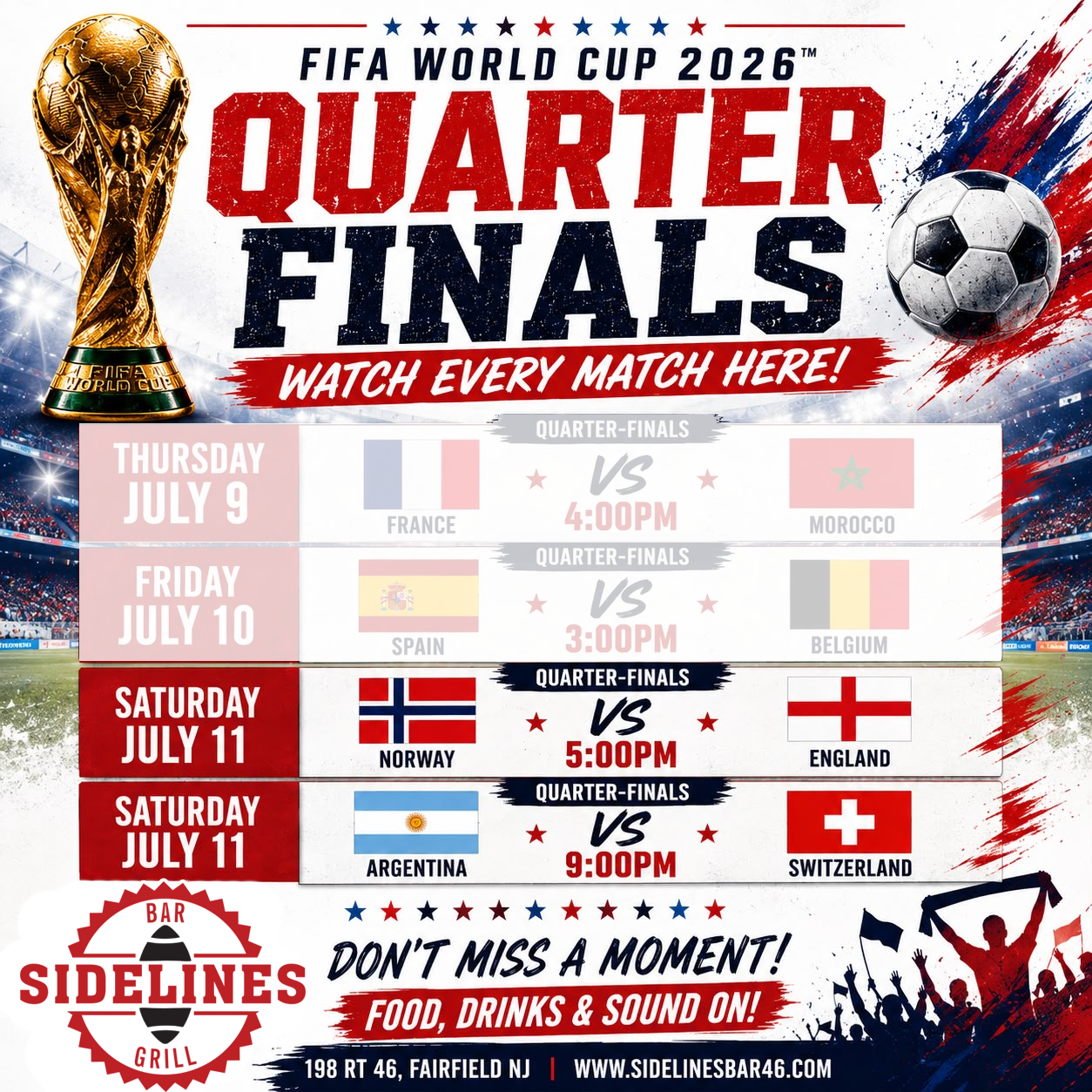 England at Norway