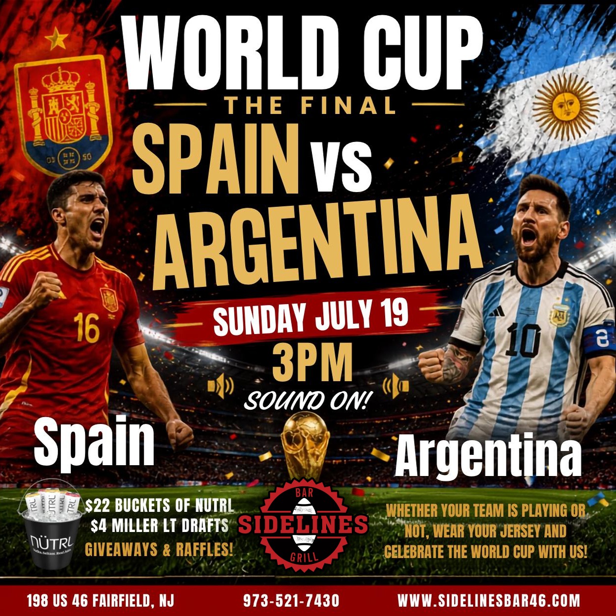 Argentina at Spain