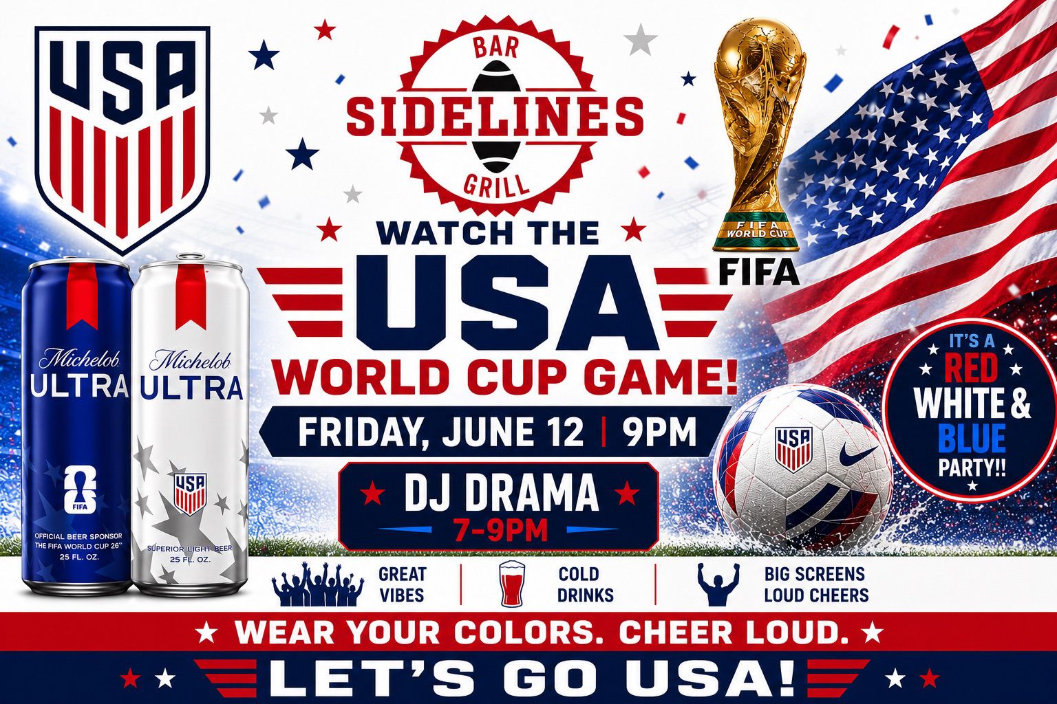 Watch The USA World Cup Game!