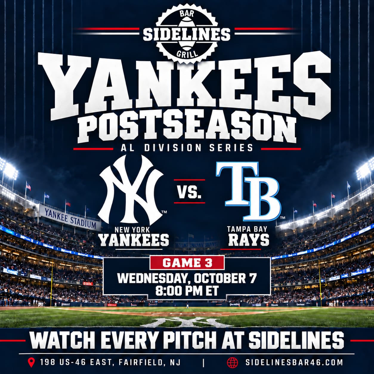 Tampa Bay Rays at New York Yankees